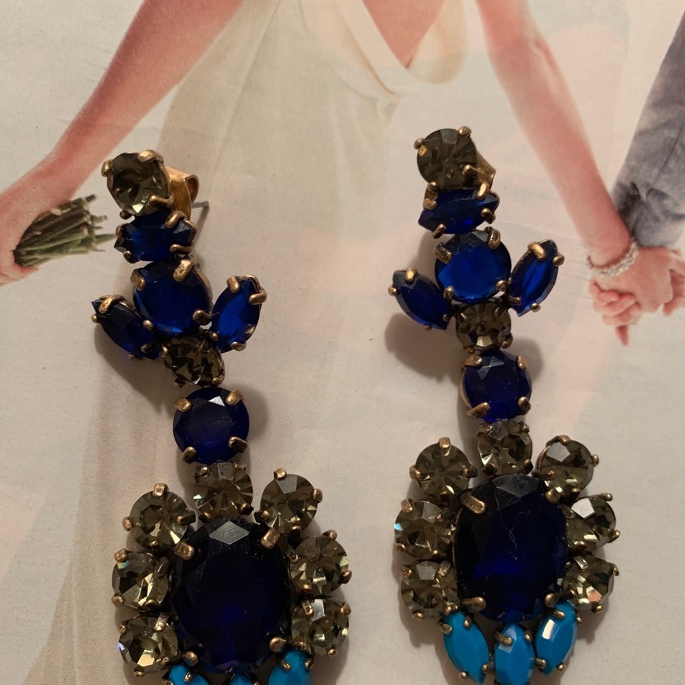 Authentic J. Crew Statement Earrings - image 3